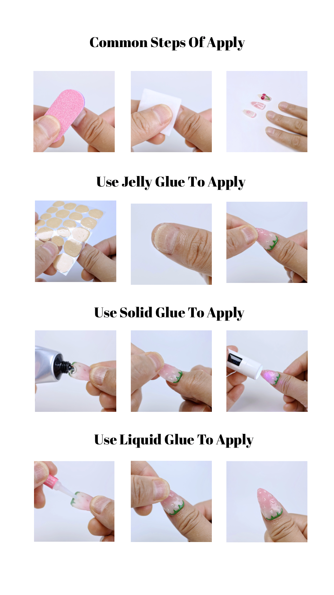 Clean Girl Glazed Pink Press-On Nails: The Everyday Set