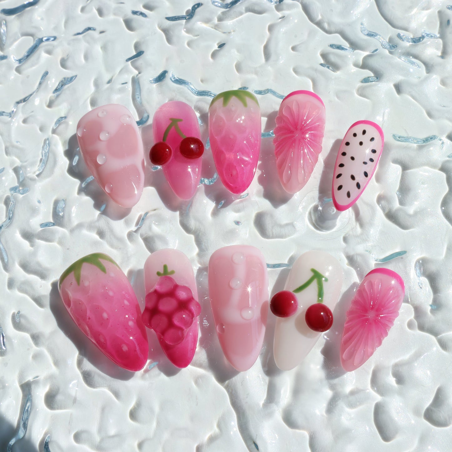 Berry Delight Fruit Press-On Nails