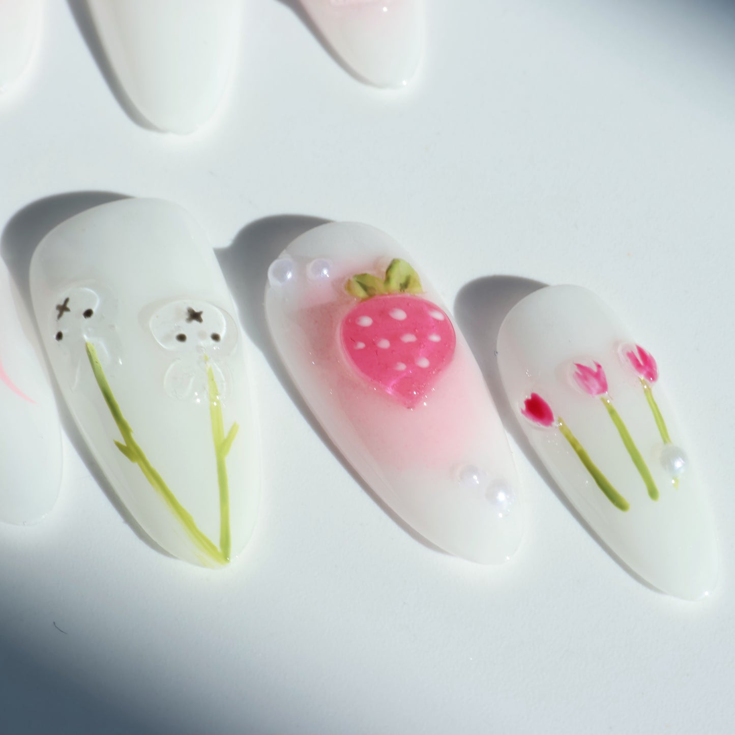Sweet Spring Garden Press-On Nails