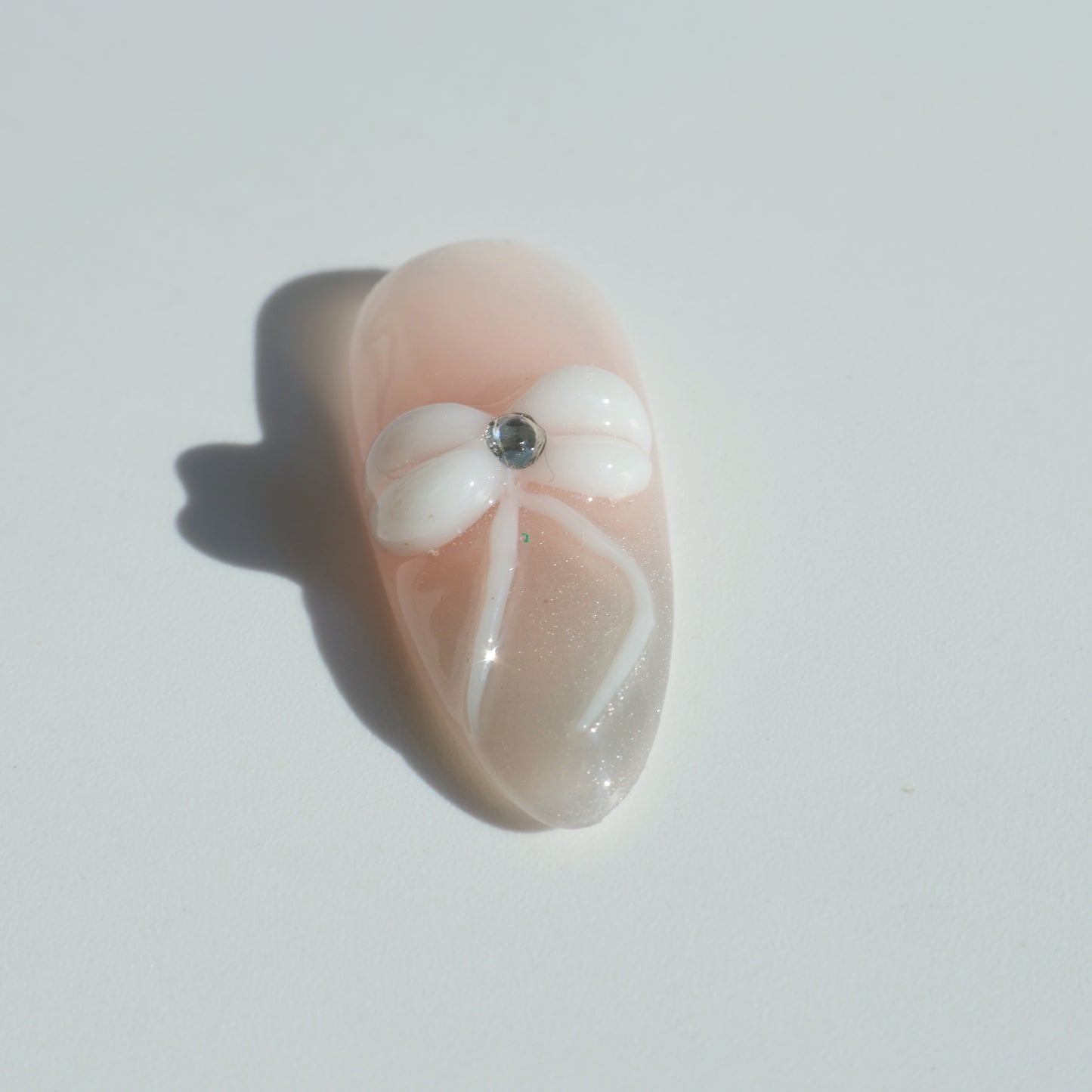 Elegant Pearl French Press-On Nails
