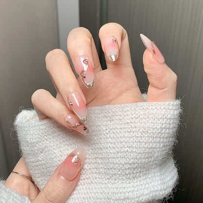 Clean Girl Luxe Press-On Nails: The Glitter & Gem Set