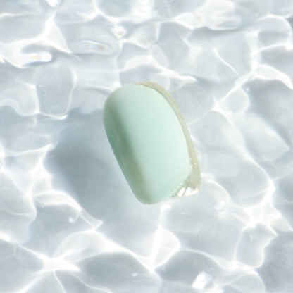 Mint Pearl Elegance Press-On Nails