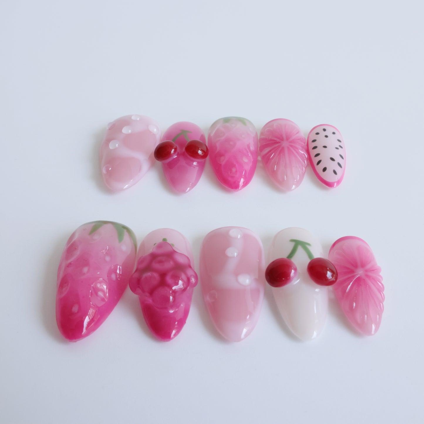 Berry Delight Fruit Press-On Nails