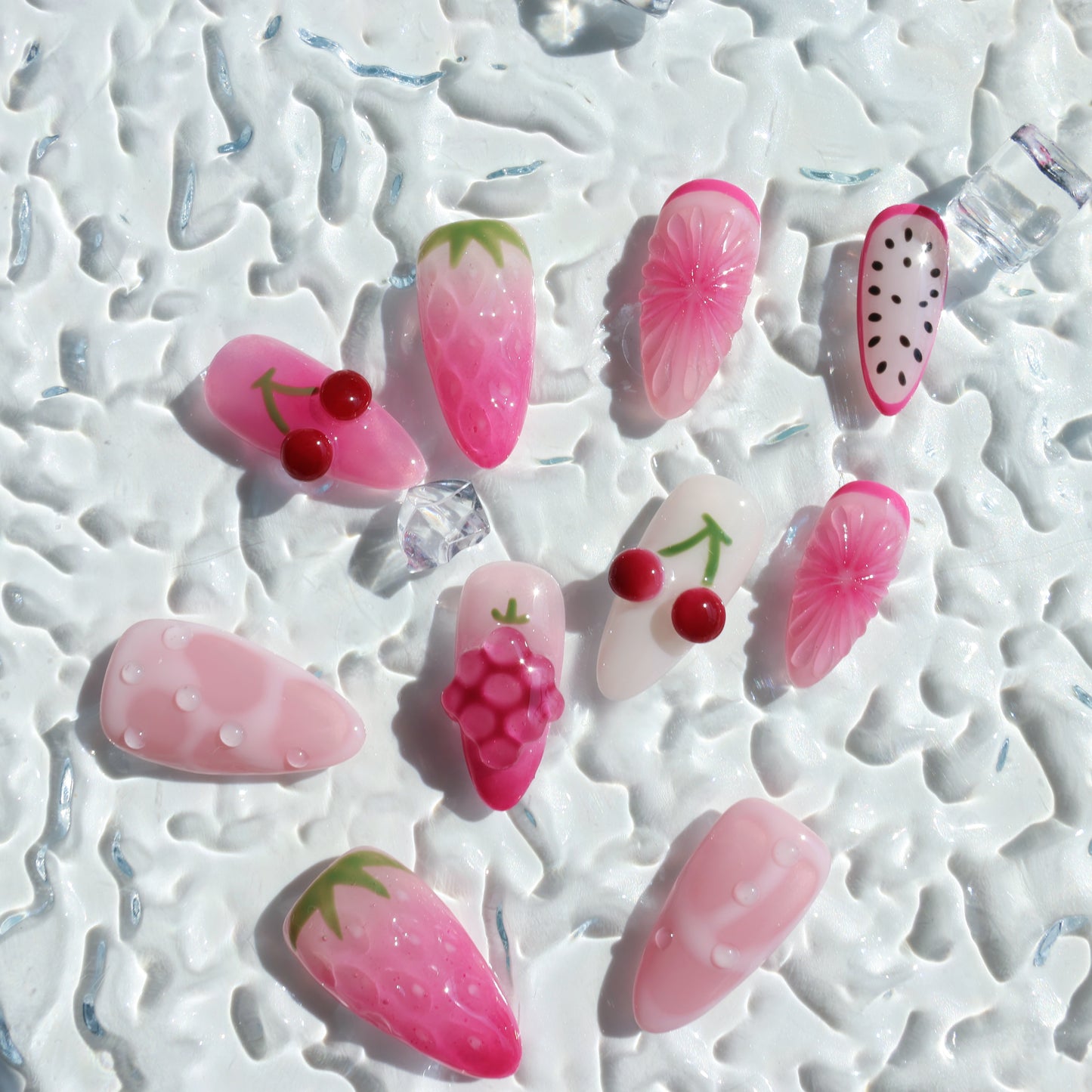 Berry Delight Fruit Press-On Nails