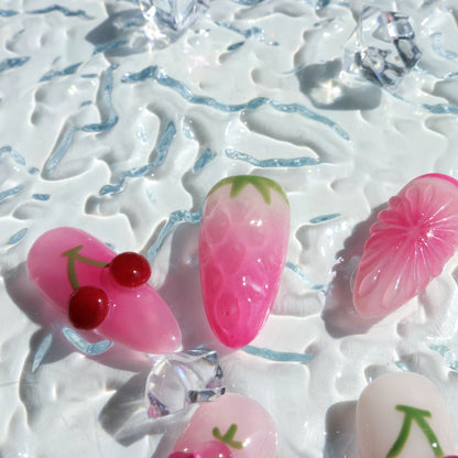 Berry Delight Fruit Press-On Nails