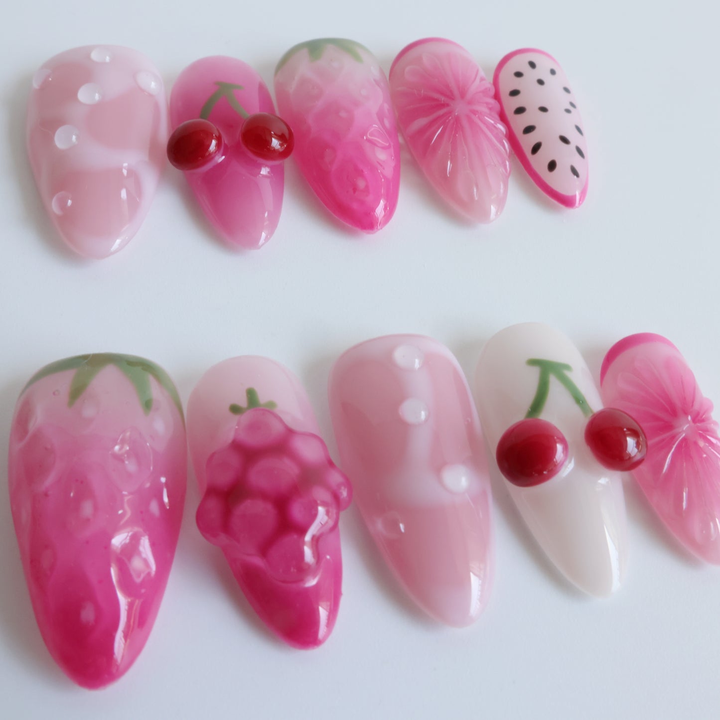 Berry Delight Fruit Press-On Nails