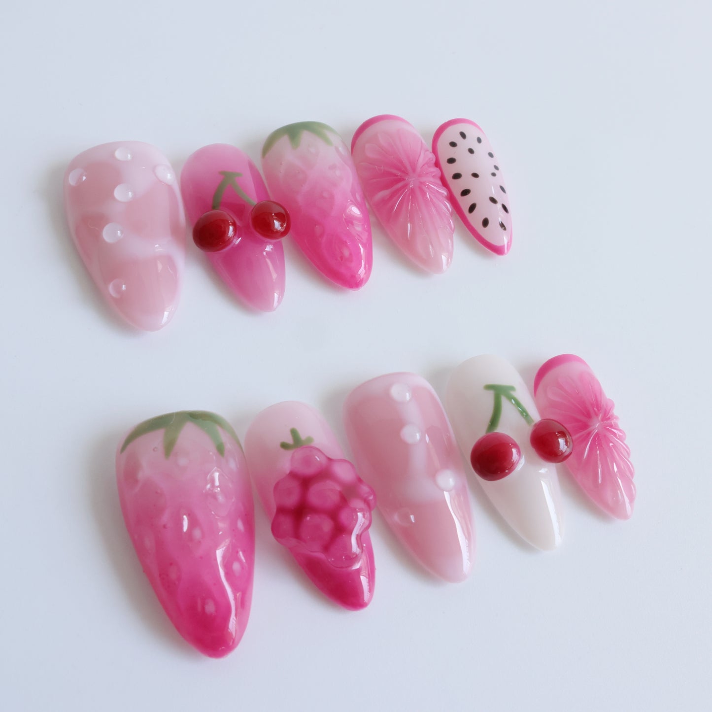 Berry Delight Fruit Press-On Nails