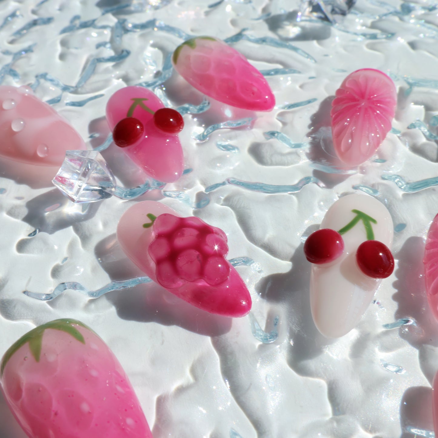 Berry Delight Fruit Press-On Nails