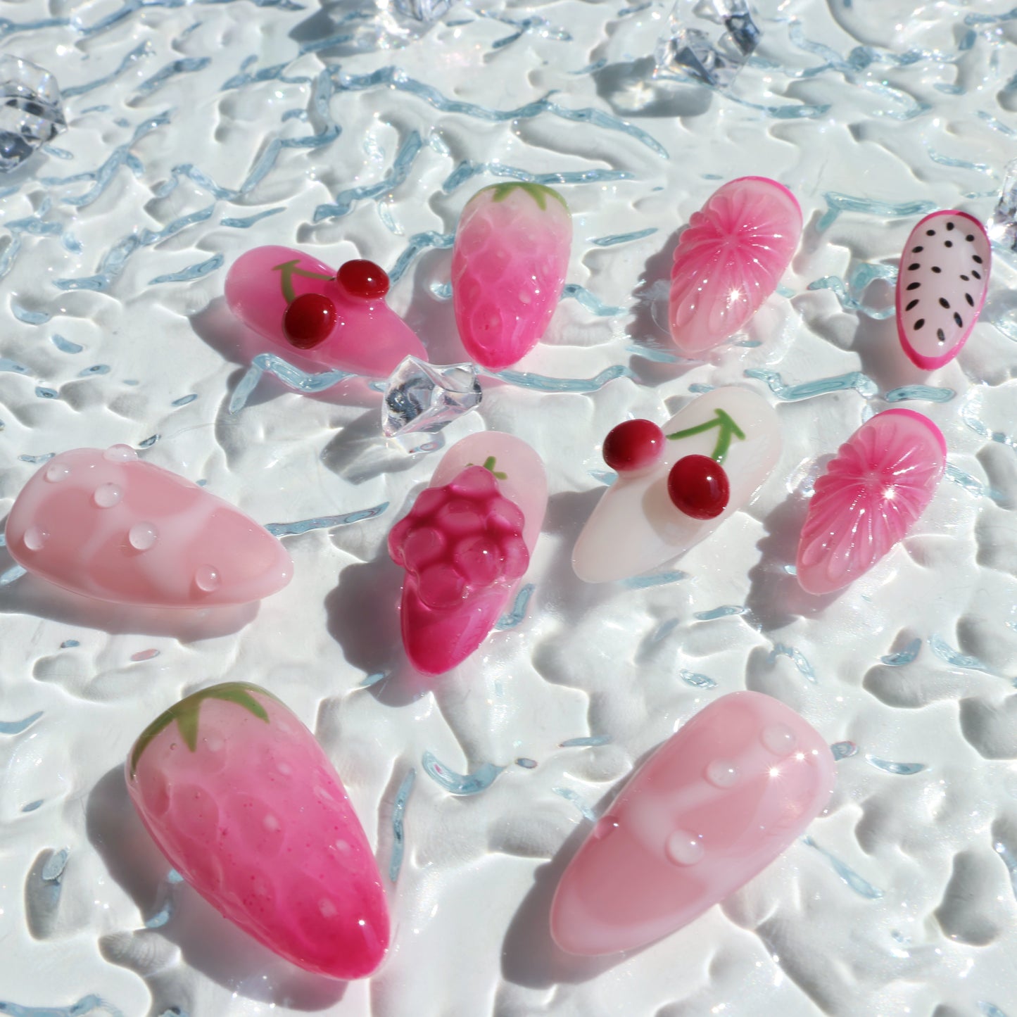 Berry Delight Fruit Press-On Nails