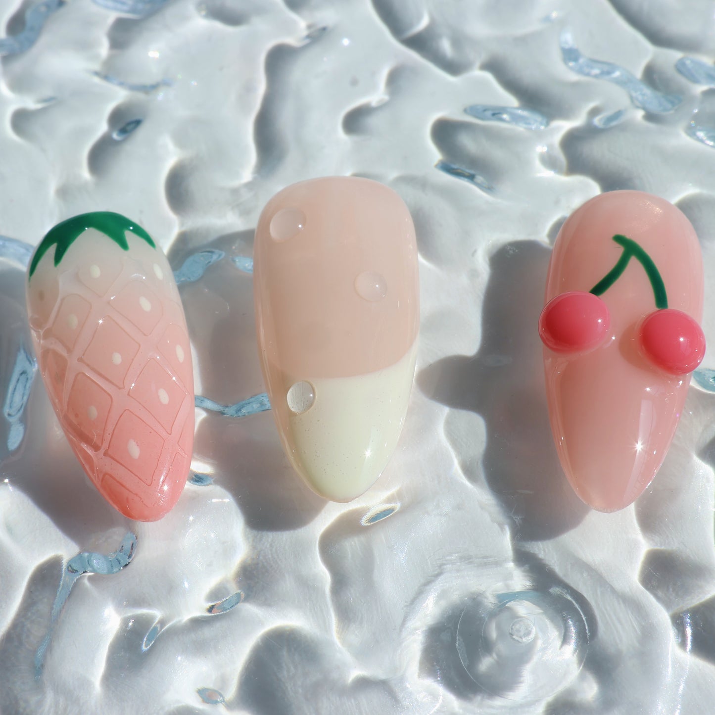 Berry Fresh Garden Party Press-On Nails