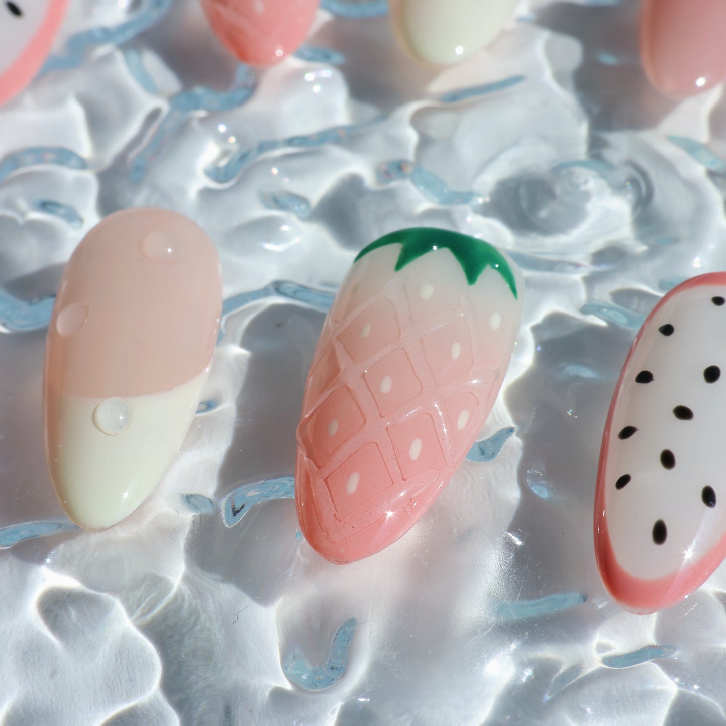 Berry Fresh Garden Party Press-On Nails
