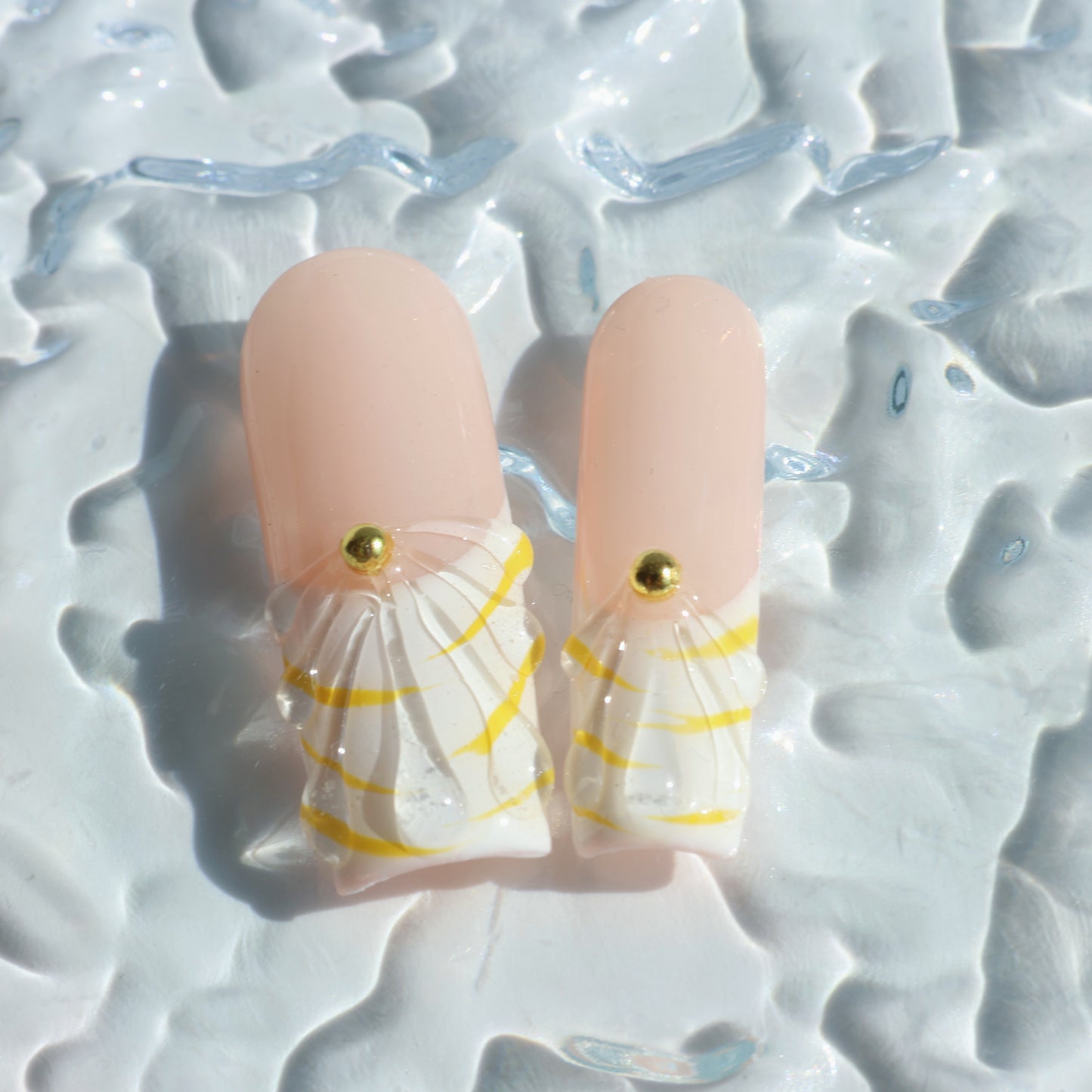 Tropical Paradise Sunset Press-On Nails