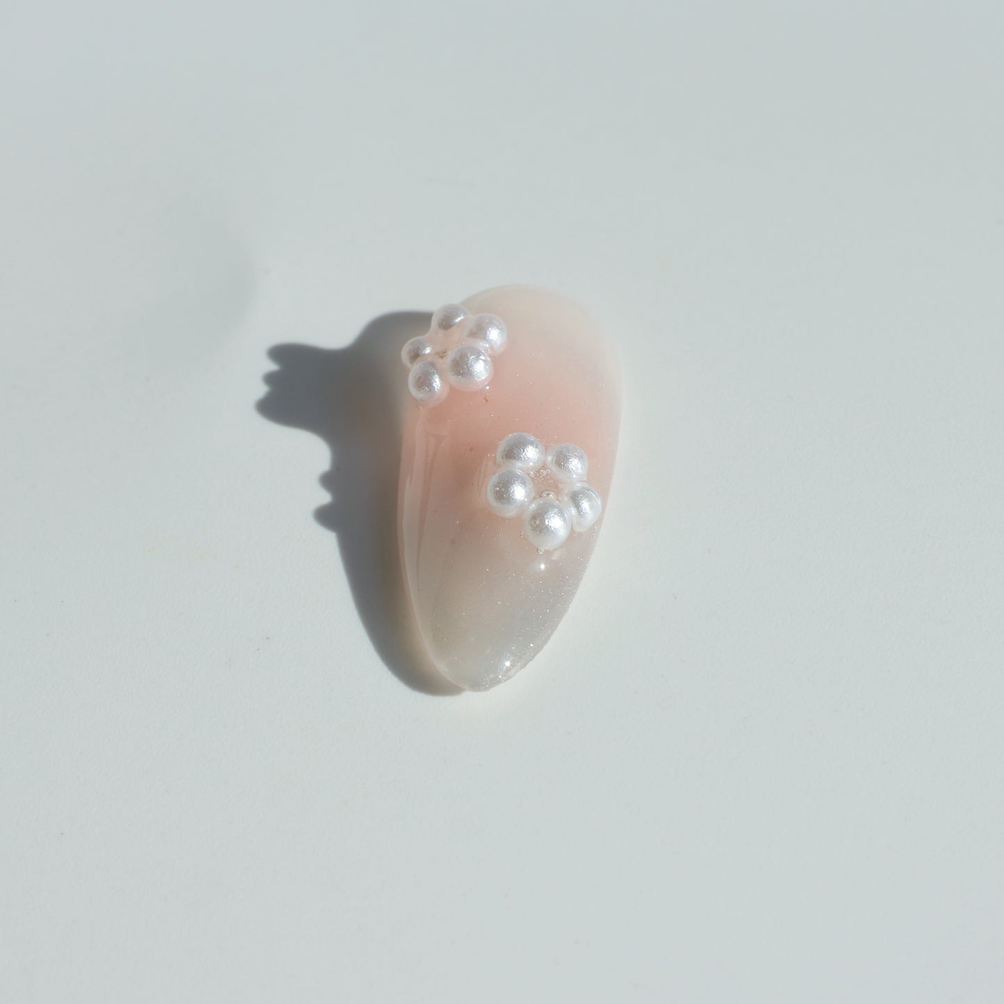 Elegant Pearl French Press-On Nails