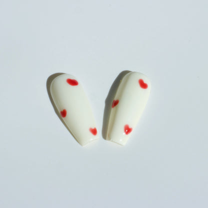 Sweet heart Whisper Press-On Nails
