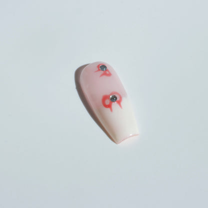 Sweet heart Whisper Press-On Nails