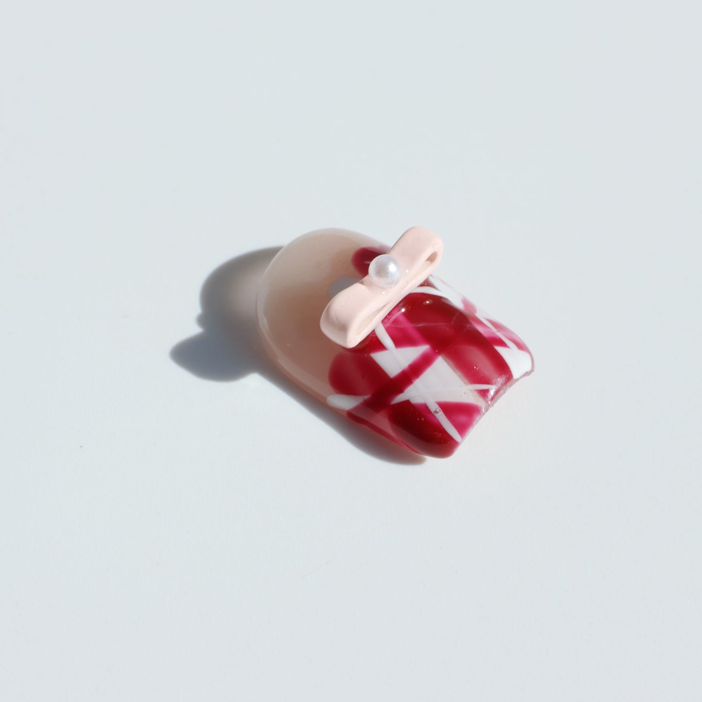 Cherry Picnic Toe Press-On Nails