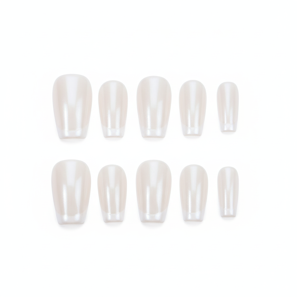 Clean Girl Aesthetic Almond Shaped Press On Nails - Minimalist Neutral False Nails for Effortless Style