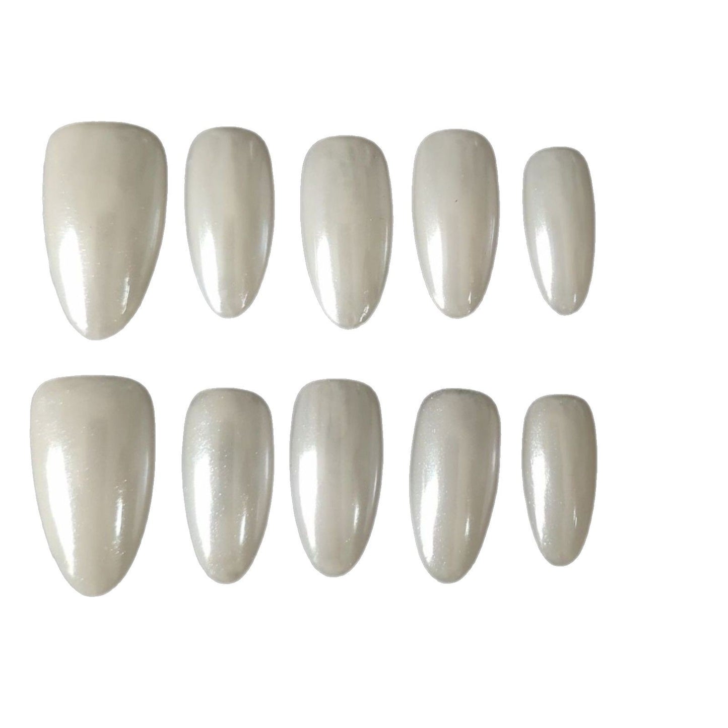 Clean Girl Aesthetic Neutral Press - on Nails | Minimalist Chic False Nails for Trendy Youngsters