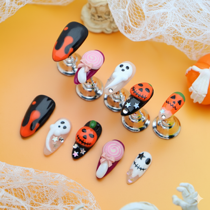 Halloween Spooky & Sweet Press-On Nails: The Trick-or-Treat Set