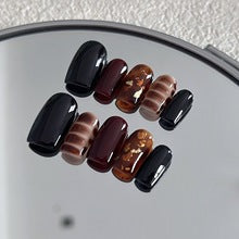 Autumn's Whisper | "Rich Espresso" Press-On Nail Set